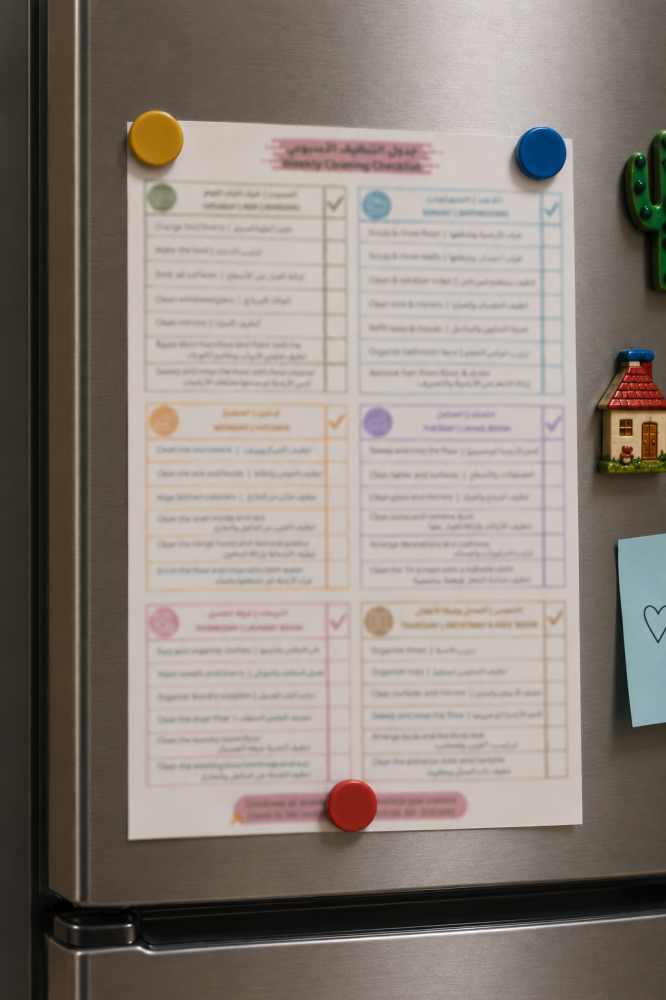 باقة تنظيم العاملة المنزلية – باللغة الإثيوبية (الامهرية)