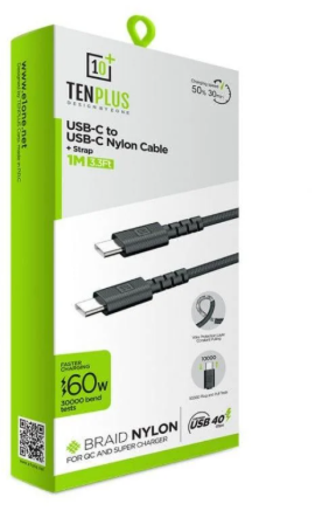 Type C charger cable - Type C from TENPLUS company