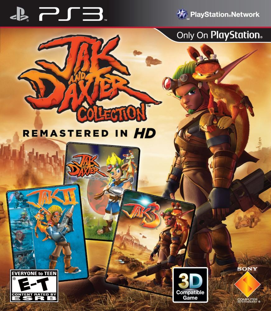 JAK AND DAXTER COLLECTION REMASTERD IN HD (NEW)