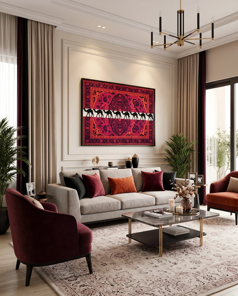 لوحه الجمال بتصميم فني رائع