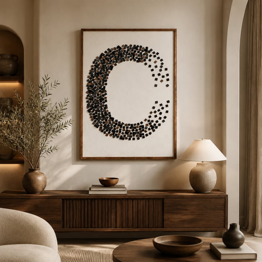 لوحة فنية للحائط مقاس 120 × 80 سم