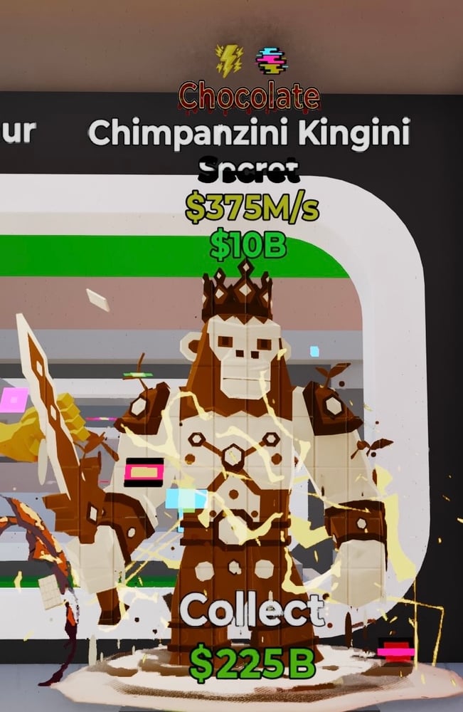 Chimpanzini Kingini مضروب ضربتين