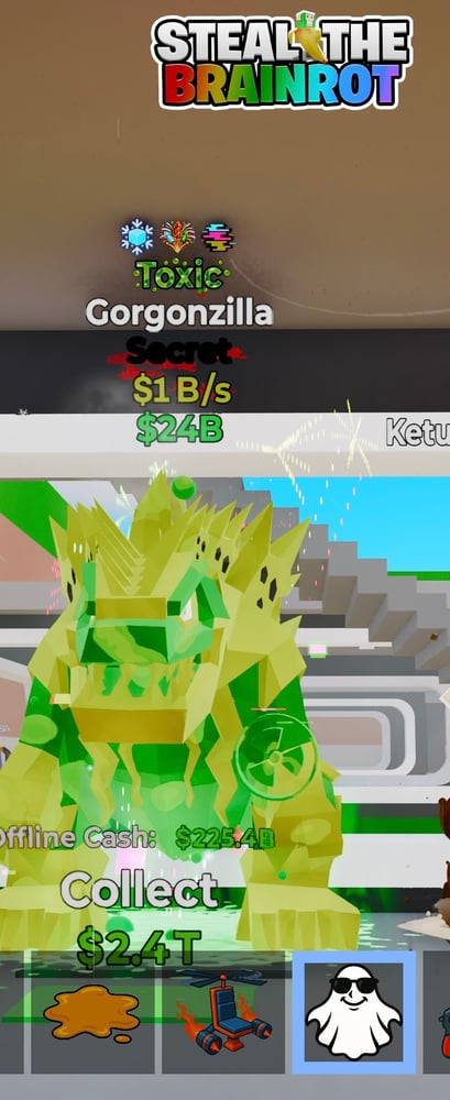Gorgonzilla struck three times
