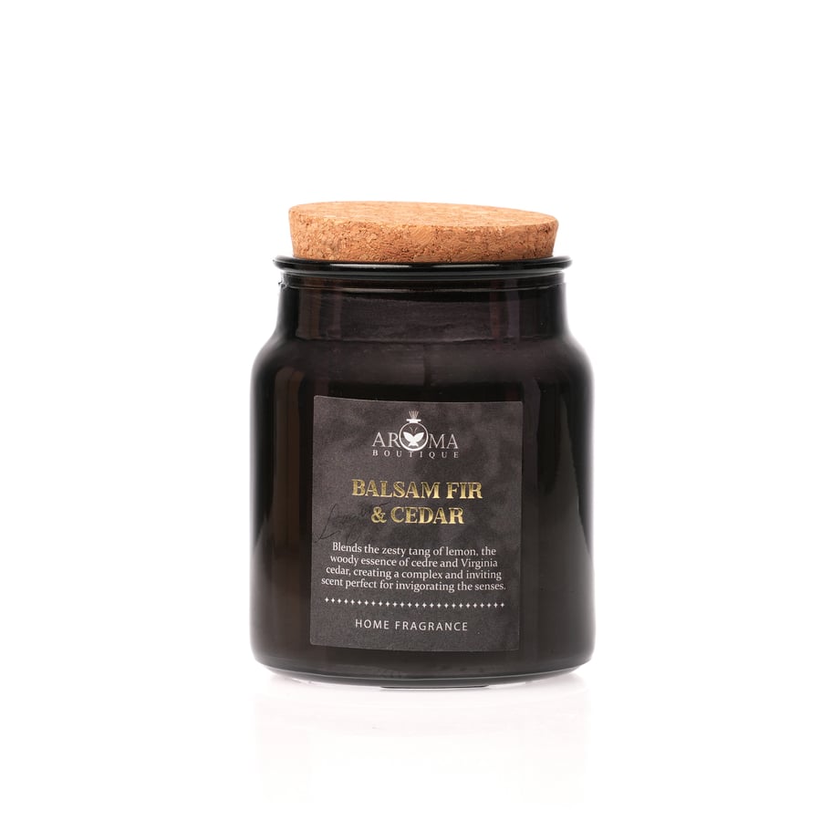 شمع معطر بلسم التنوب والأرز