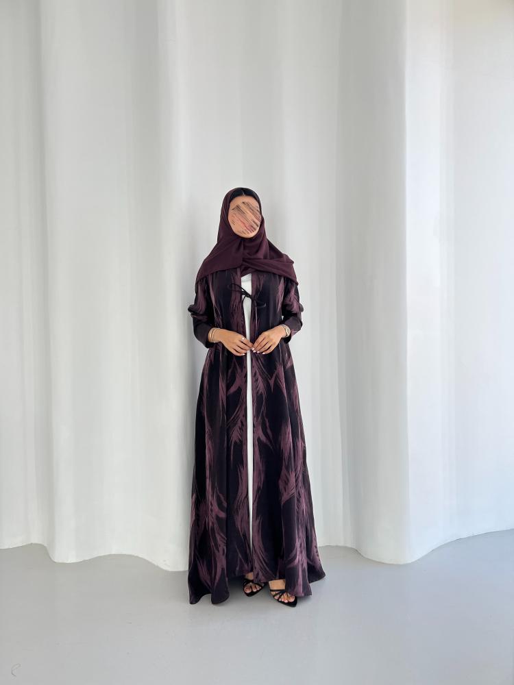عباية كريب جاكار مموج تركي