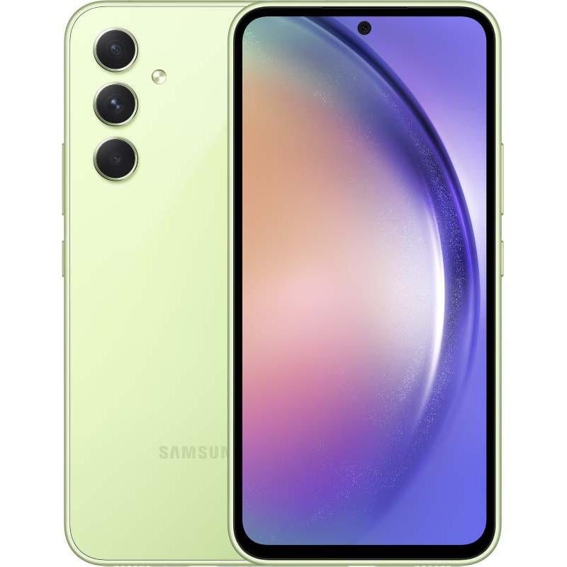 سامسونج جالكسي ايه54 5 جي سعة 256 جيجابايت8+8جيجابايت رامAwesome Lime 5‎Gاكسينوس