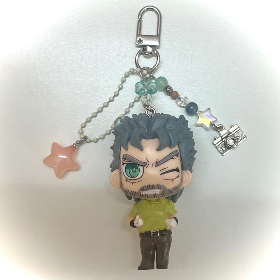 jojo’s bizzare adventure keychains/bagcharms