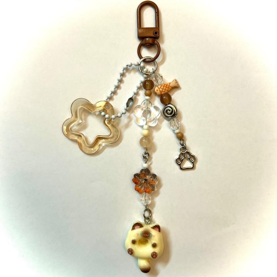 Mixed cats keychains
