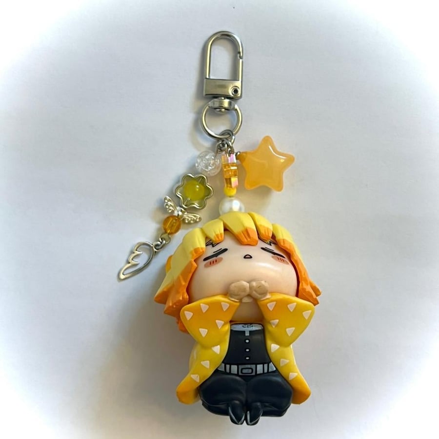Demon slayer cat keychains/bagcharms