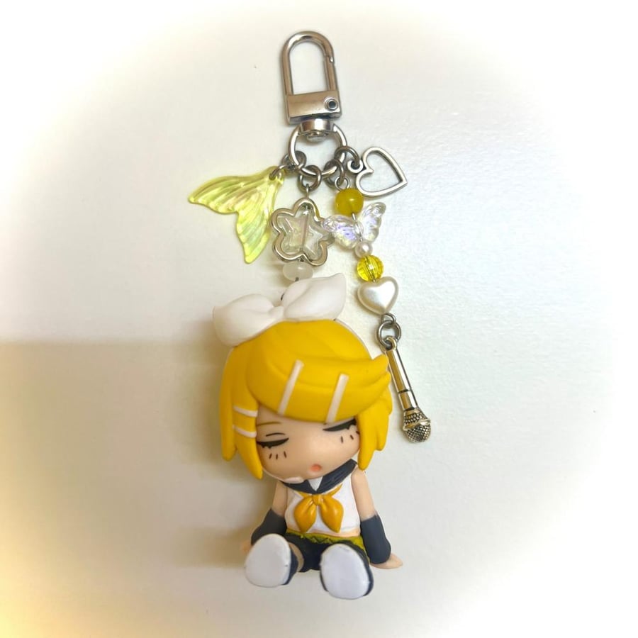 Vocaloid sleeping keychains
