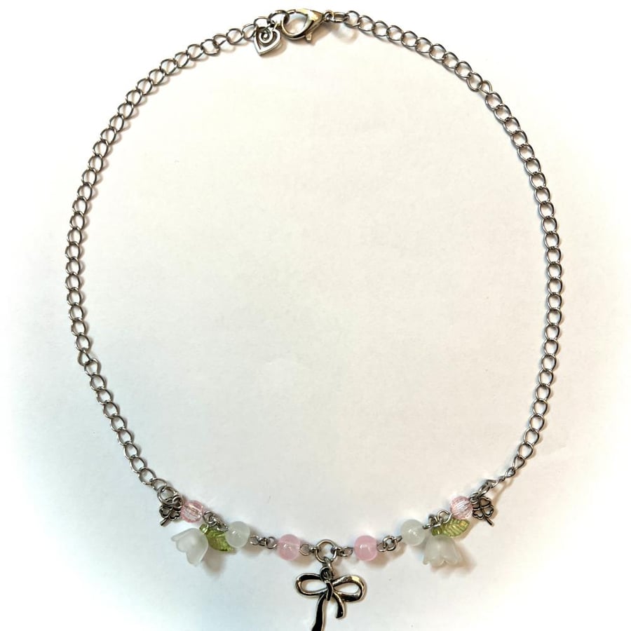 flower garden necklace