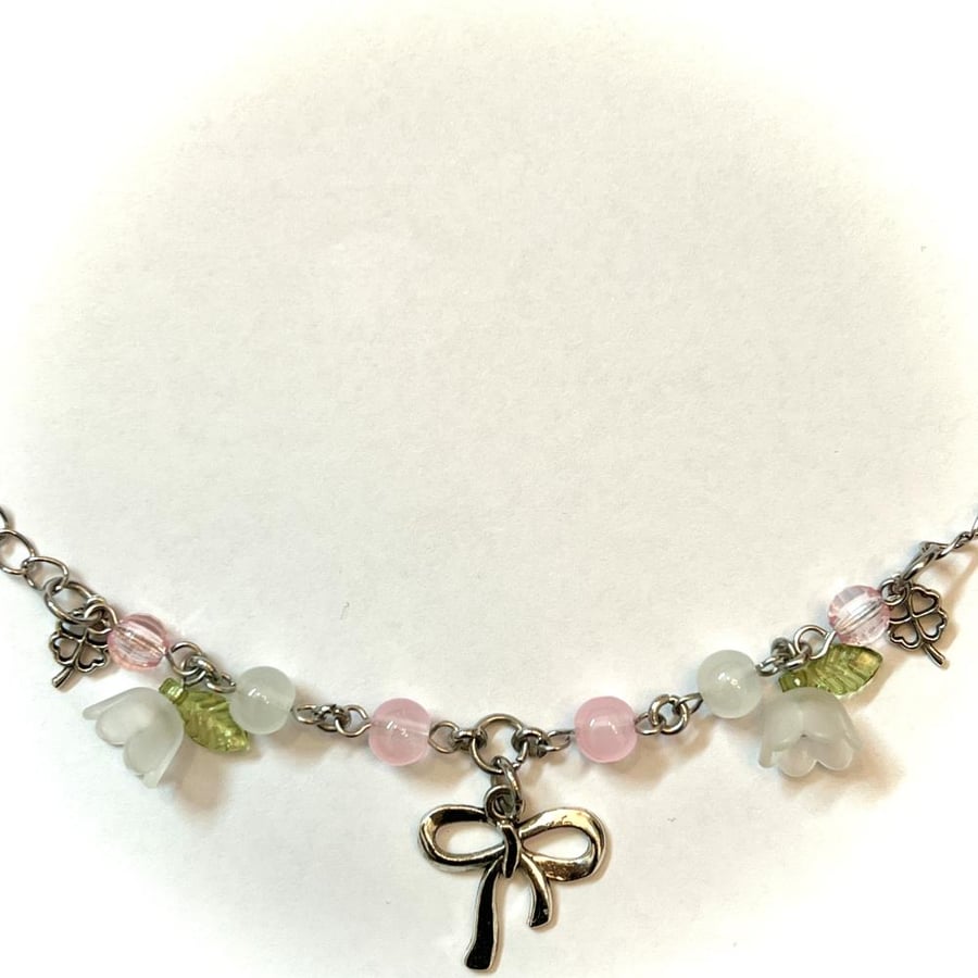 flower garden necklace