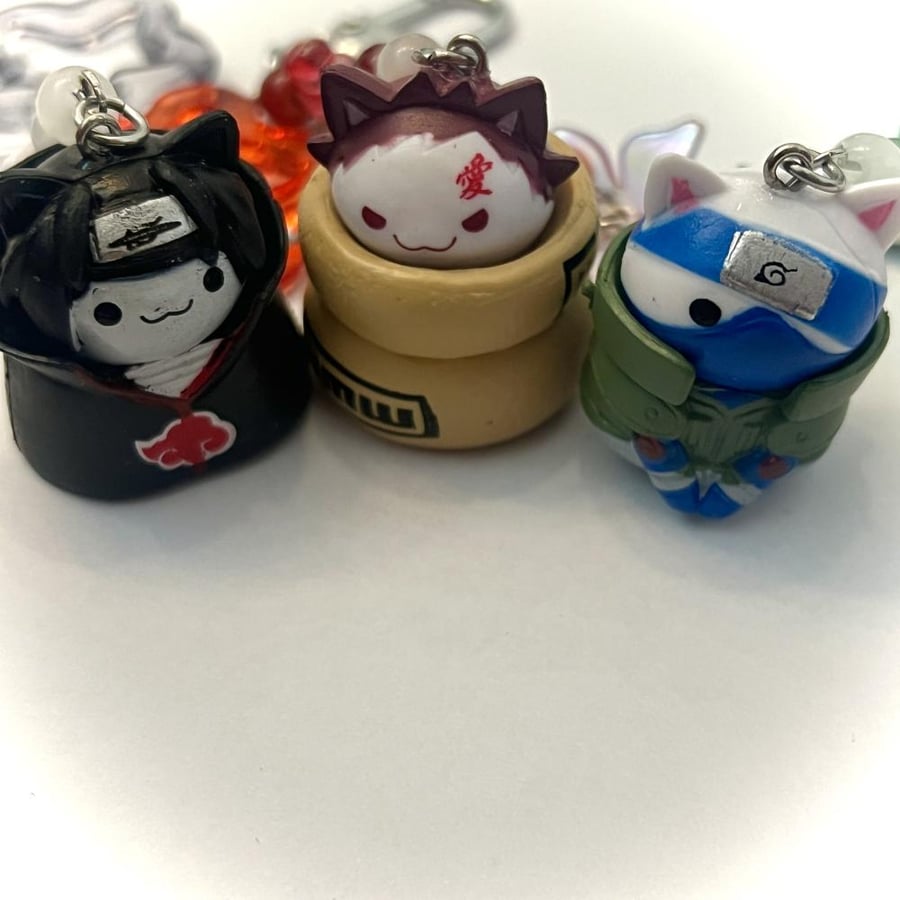 Nyaruto keychains 1