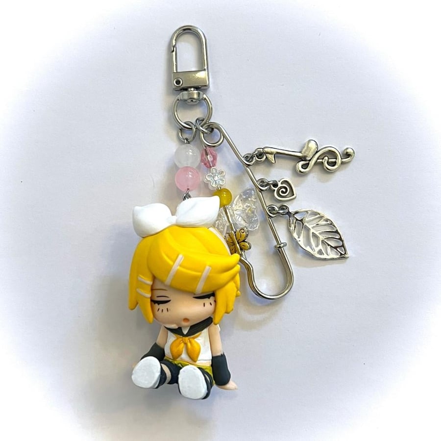 Vocaloid sleeping keychains