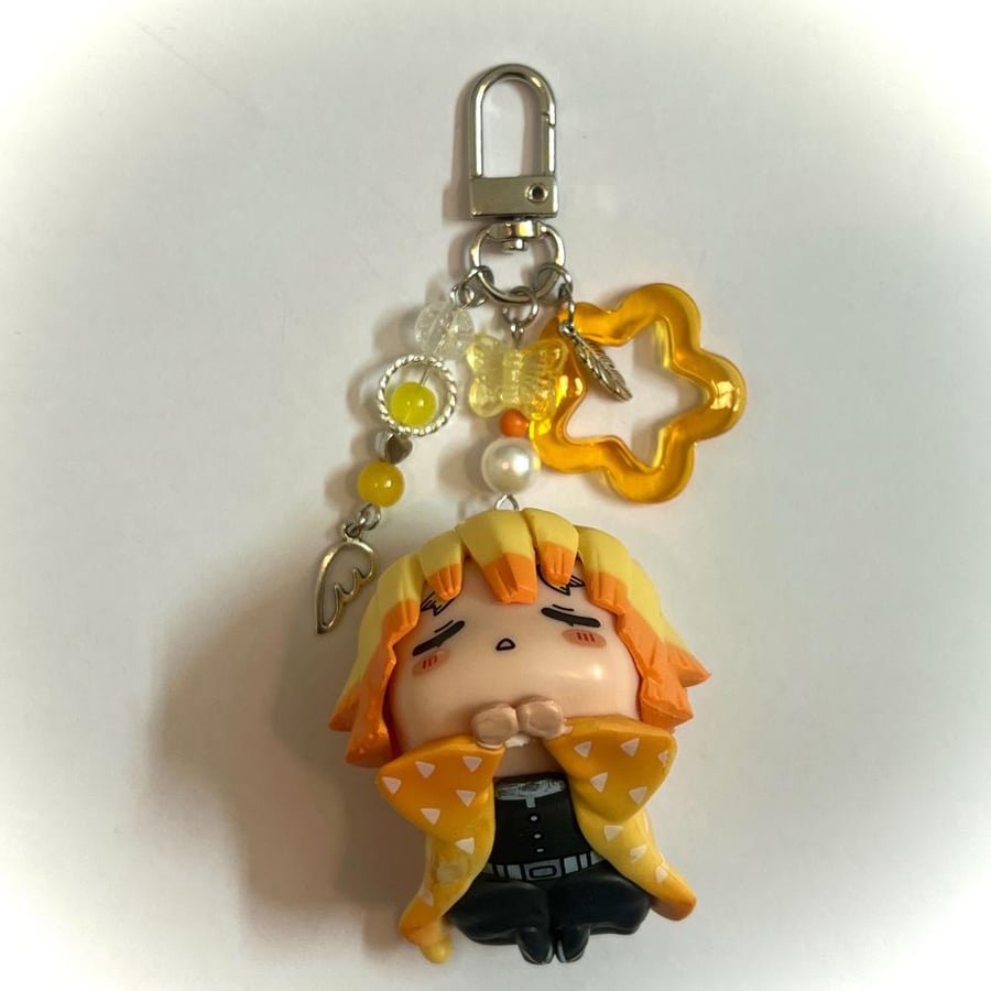 Demon slayer cat keychains/bagcharms