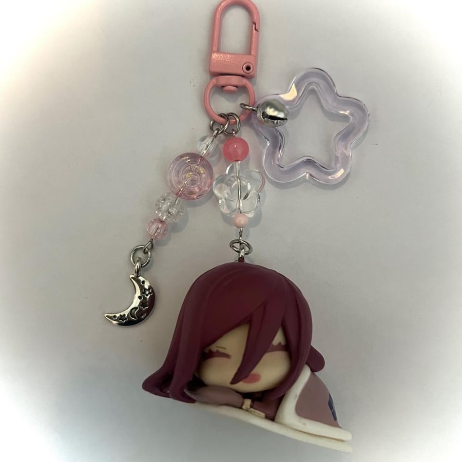 Authentic blue lock sleeping bag charm / keychains