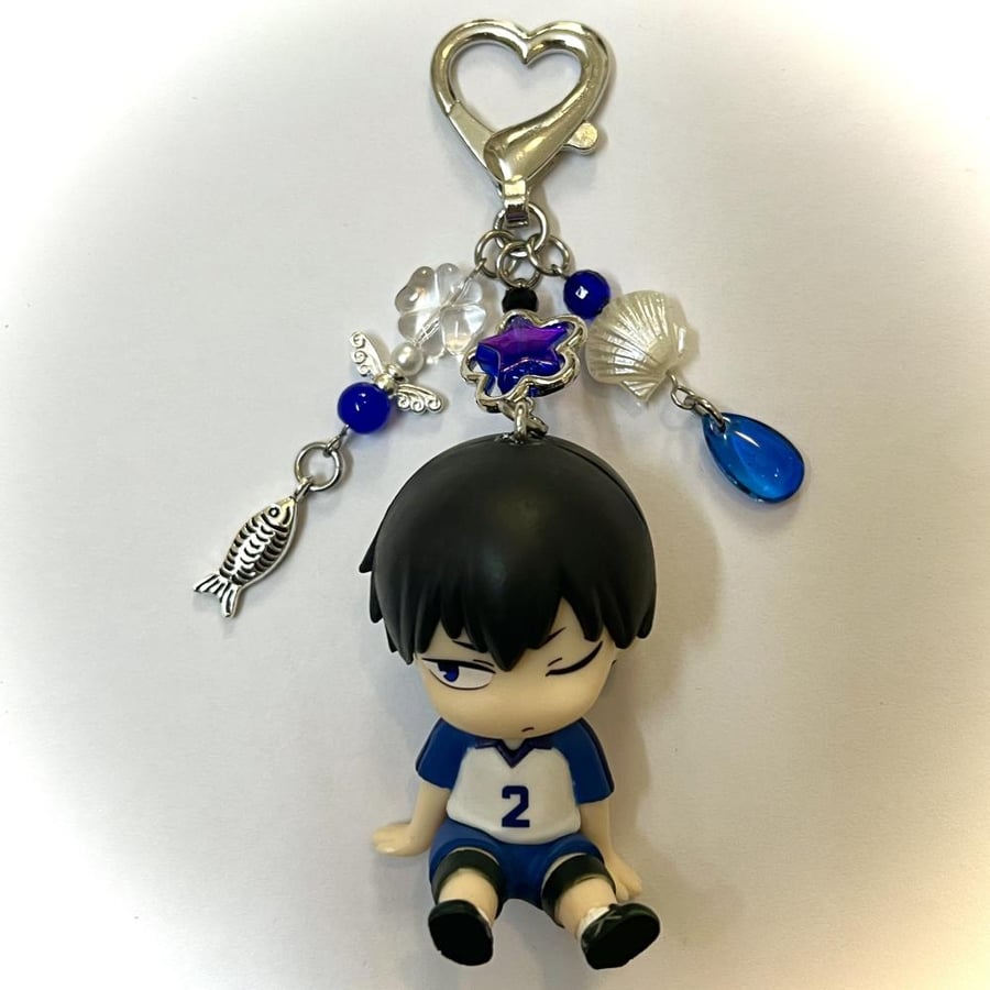 Kageyama tobio middle school edition keychain