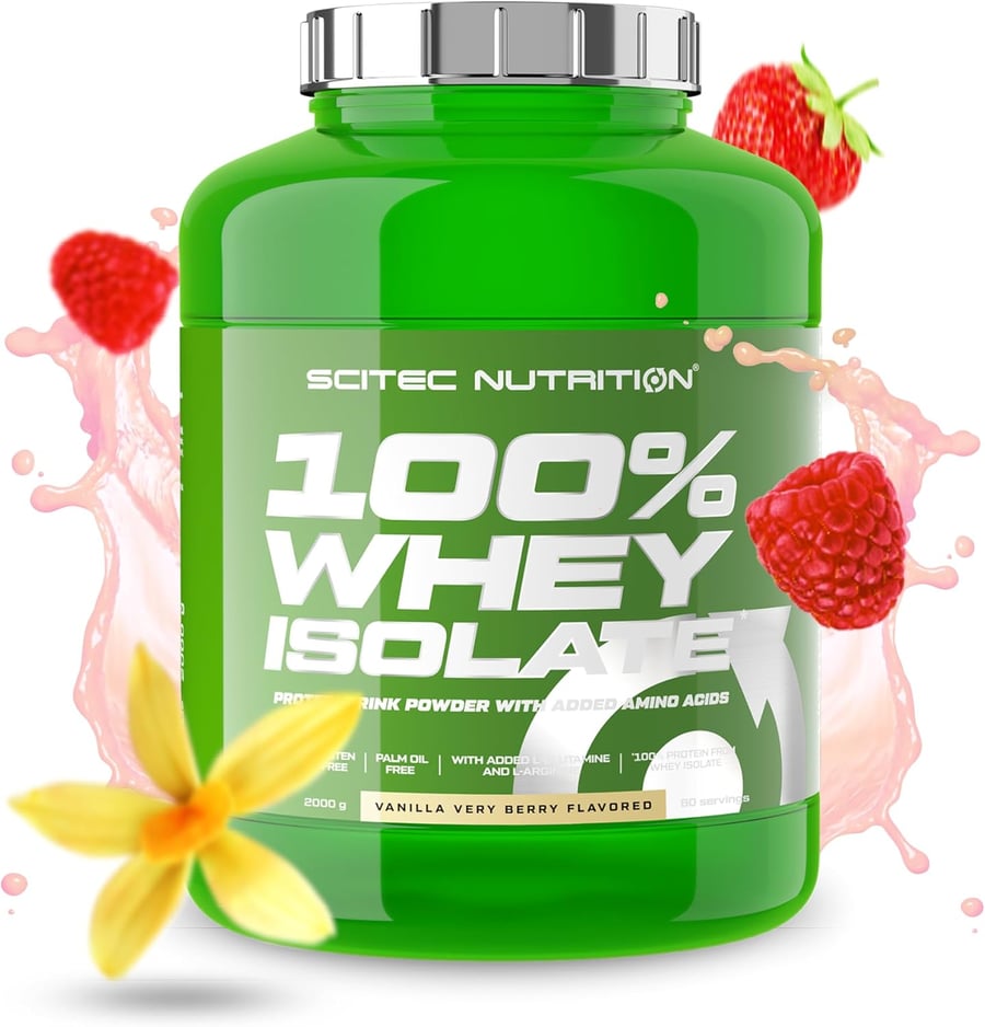 SCITEC WHEY ISOLATE VANILLA-VERY BERRY  2000G