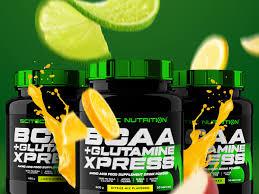 SCITEC BCAA+GLUTAMINE XPRESS APPLE 300G