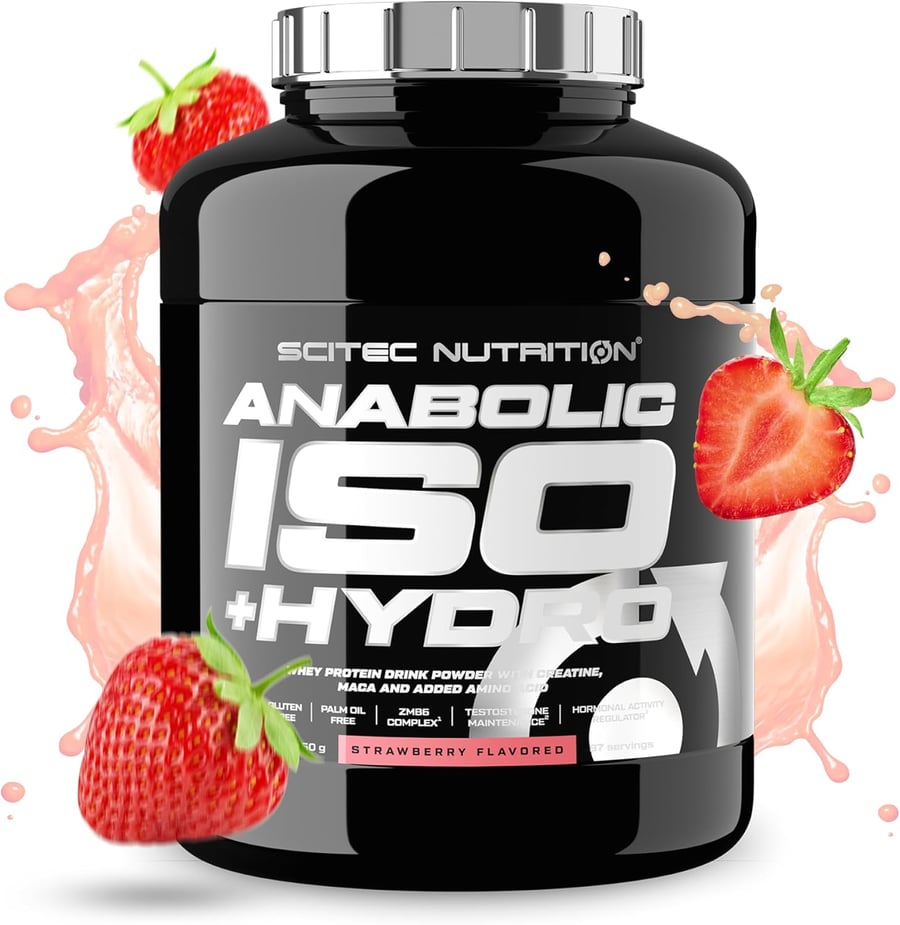 SCITEC ANABOLIC ISO+HYDRO STRAWBERRY 2350G