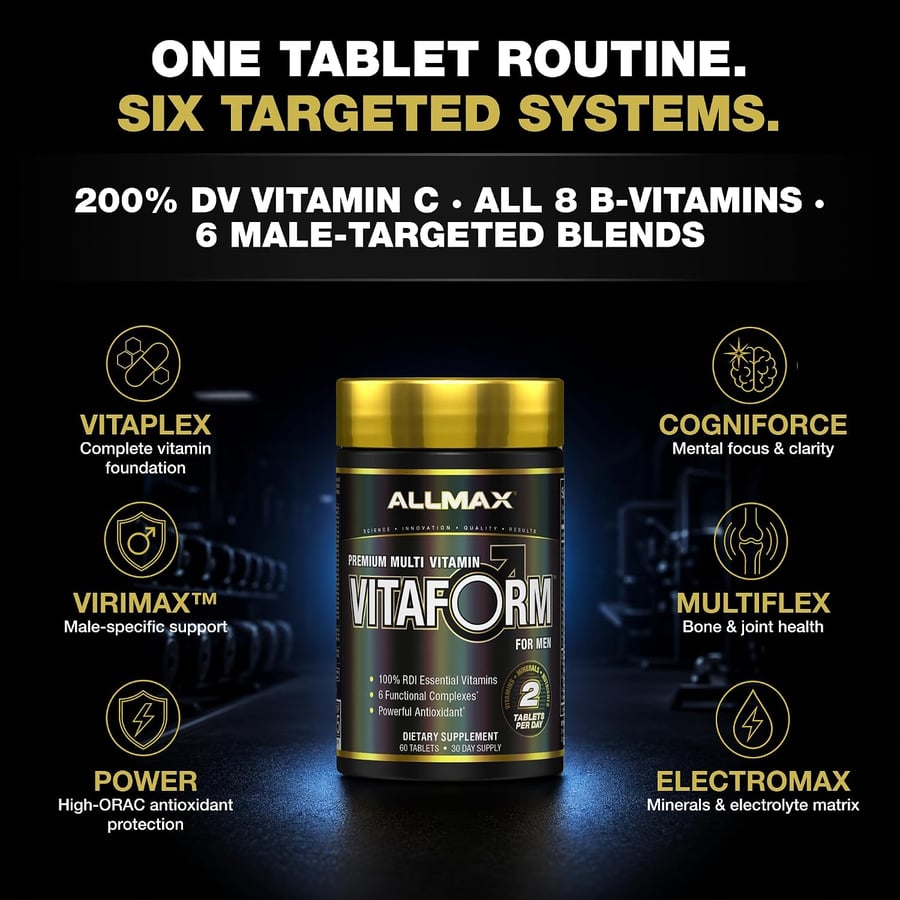 ALLMAX VITAFORM MEN 60CAPS