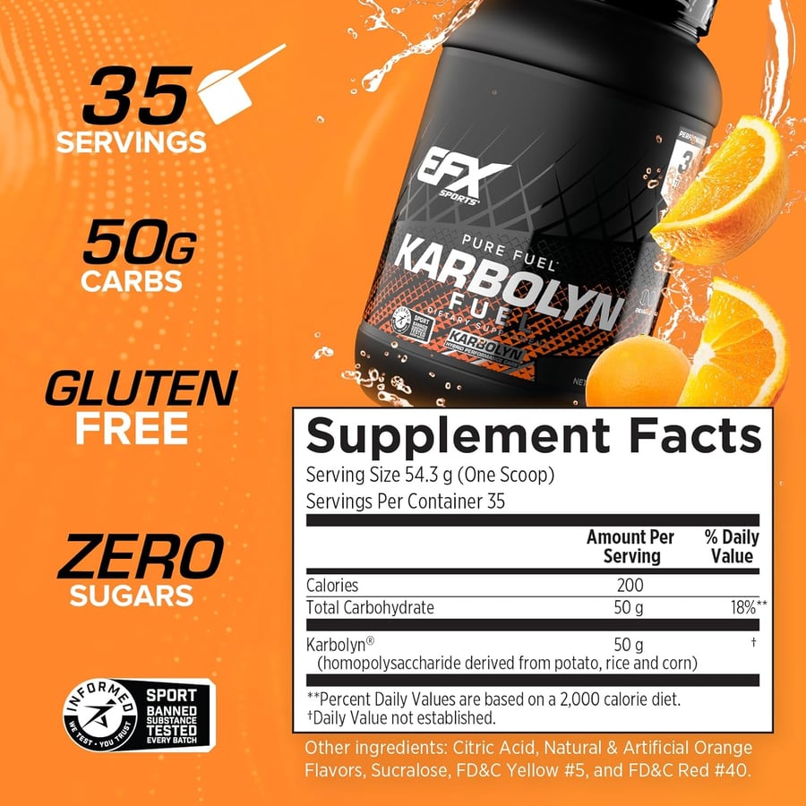 EFX SPORTS KARBOLYN ORANGE 4LB
