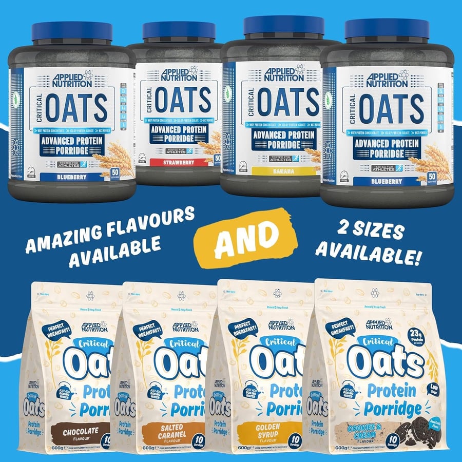 APPLIED CRITICAL OATS PROTEIN PORRIDGE CHOCOLATE 3KG