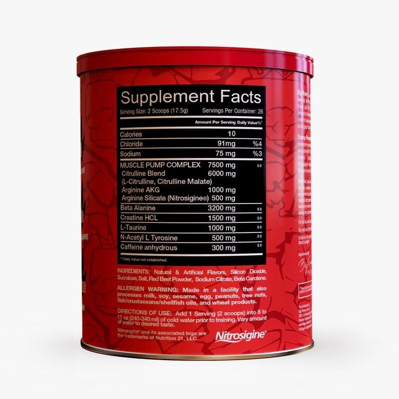 Red Rex Big Ramy Labs –Stomp Pre Workout mango 468gm