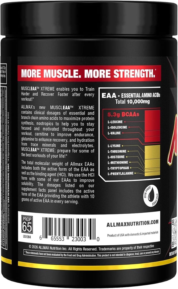 ALLMAX MUSCLE EAA EXTRM PINA COLADA 532G