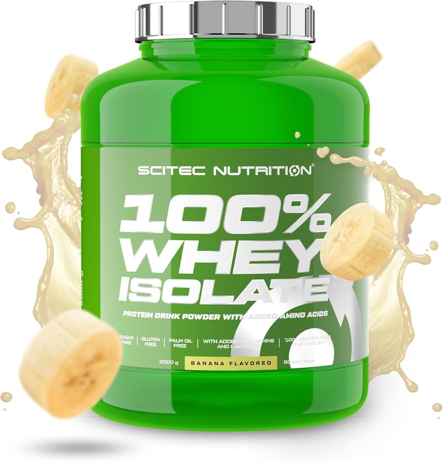 SCITEC WHEY ISOLATE BANANA 2000G