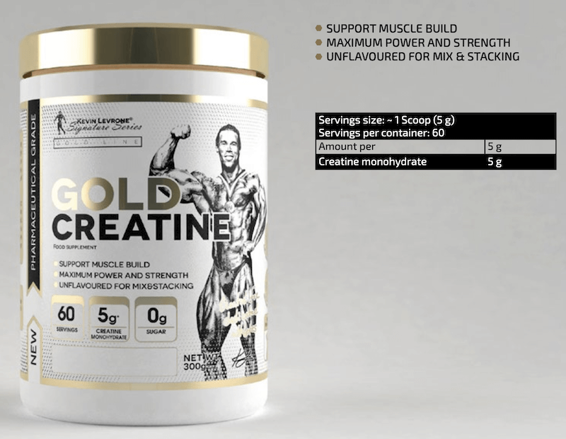 (KEVIN LEVRONE GOLD CREATINE glutamine(offer