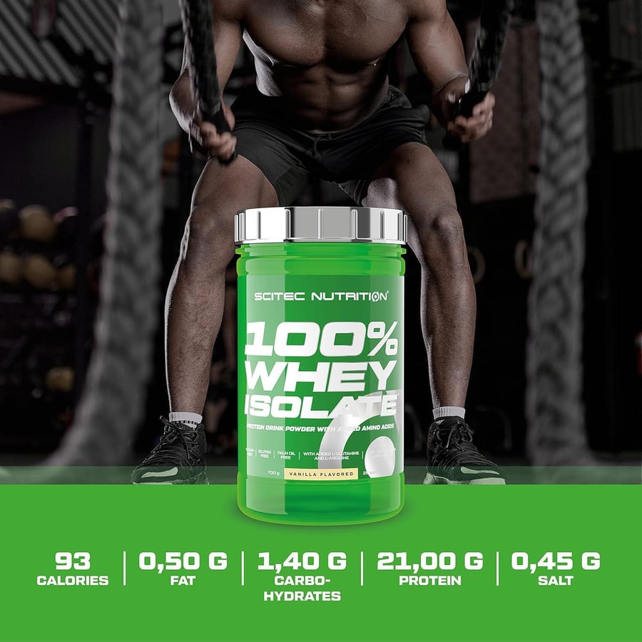 SCITEC WHEY ISOLATE STRAWBERRY 700G