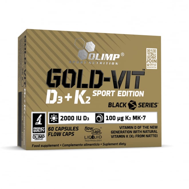 OLIMP GOLD-VIT D3+K2 2000 IU 60 CAP