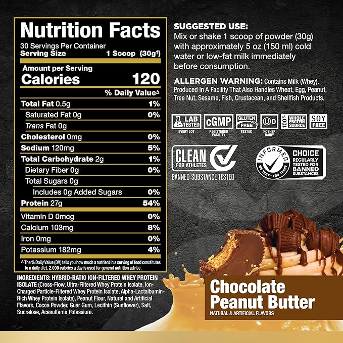 ALLMAX ISO FLEX 5LB CHOCOLATE PEANUT BUTTER