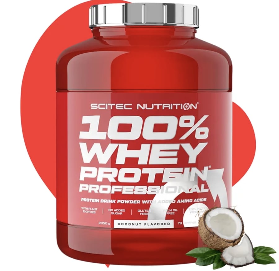 SCITEC 100% WHEY PROTEIN PROFESSIONAL COCONUT 2350G