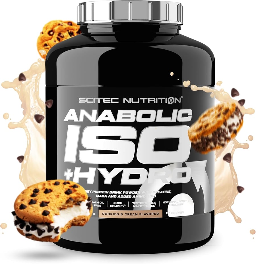 SCITEC ANABOLIC ISO+HYDRO COOKIES & CREAM 2350G