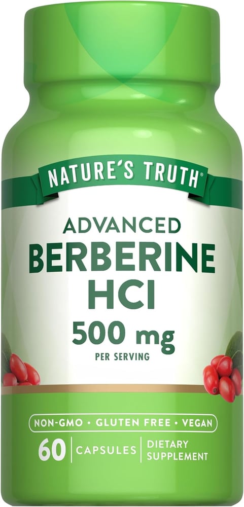 NATURE TRUTH BERBERINE 60 CAPS