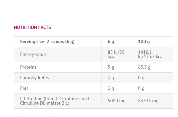 VIKING CITRULLINE RASPBERRY