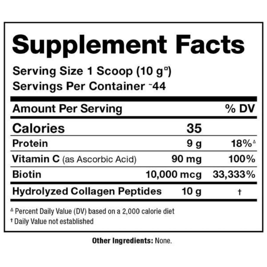 ALLMAX COLLAGEN UNFLAVOURED 440G