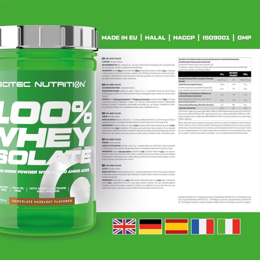 SCITEC WHEY ISOLATE COOKIES & CREAM 700G
