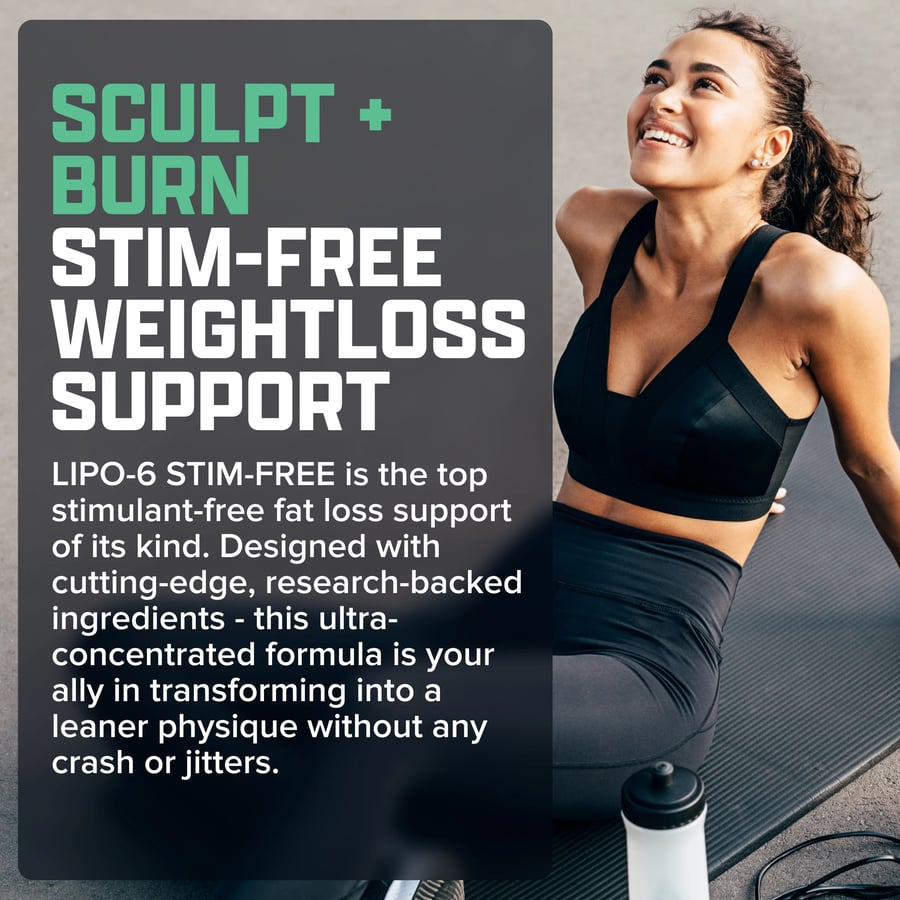 NUTREX LIPO6 STIM FREE 60 CAPS