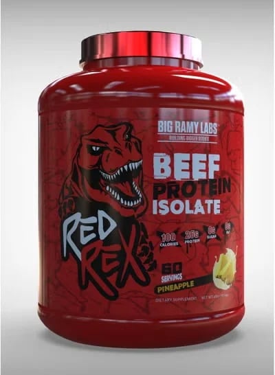 REDREX - Beef Protein Isolate Pineapple - 4Lb- 60 serving