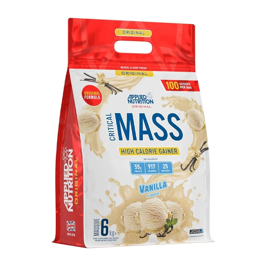 APPLIED NUTRITION Critical Mass Gainer Vanilla 6KG