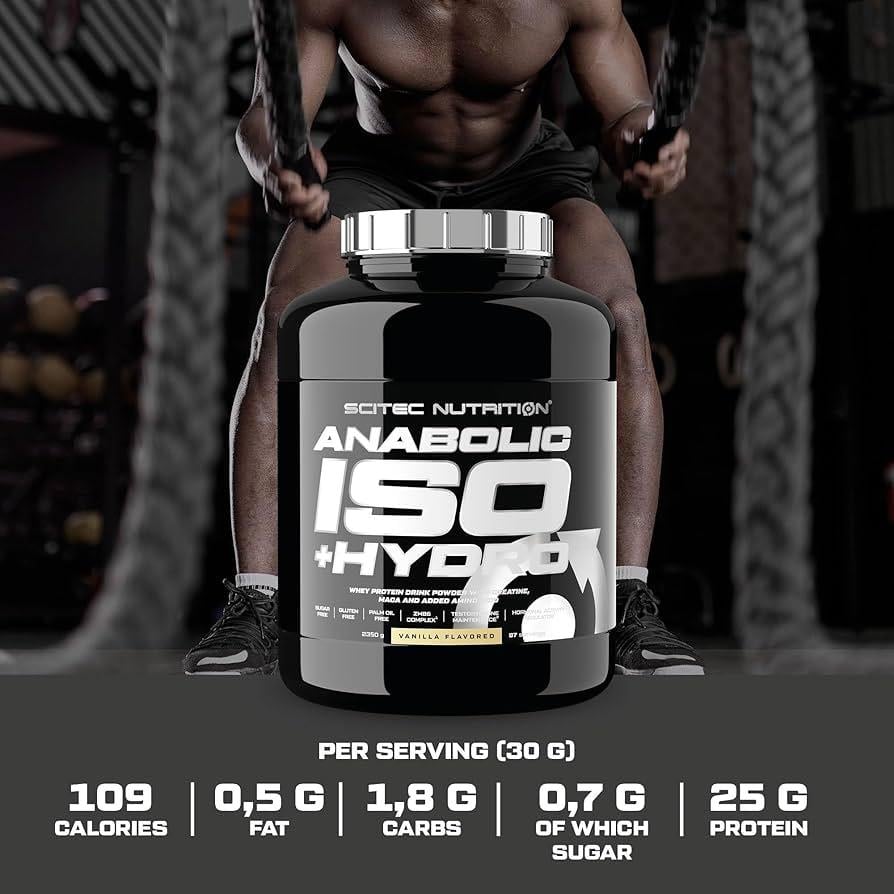 SCITEC ANABOLIC ISO+HYDRO STRAWBERRY 2350G