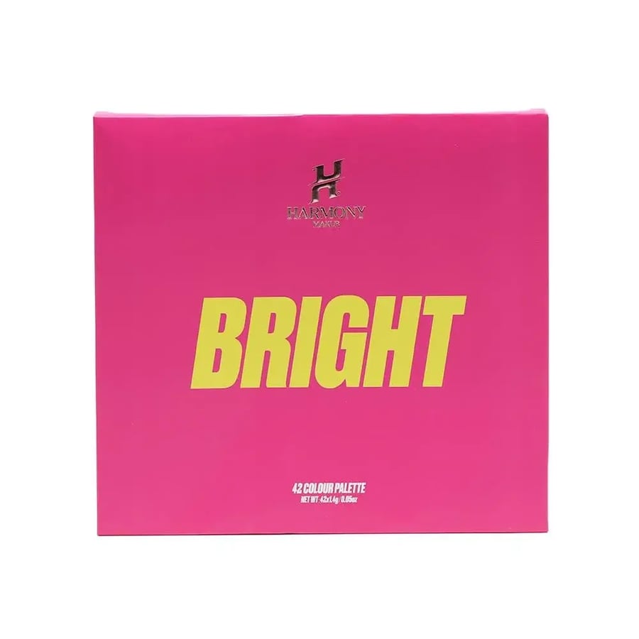 هارموني ماك اب مجموعة ظلال العيون 42 لون , BRIGHT