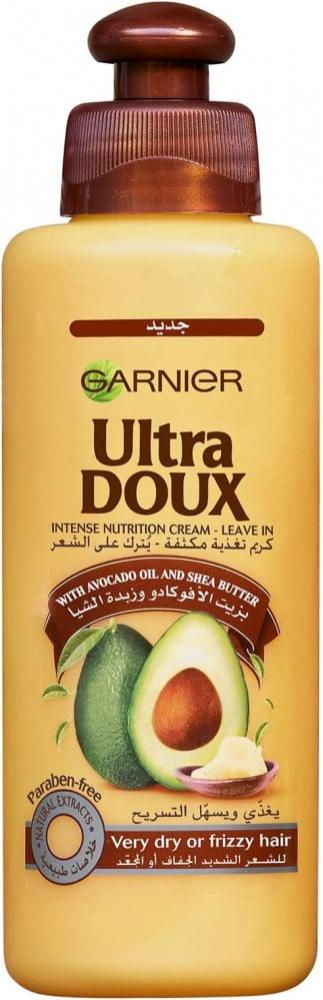Garnier, Ultra Doux Hair Cream, Intensive Nourishment, Almond with Avocado Oil and Shea Butter - 200 ml
