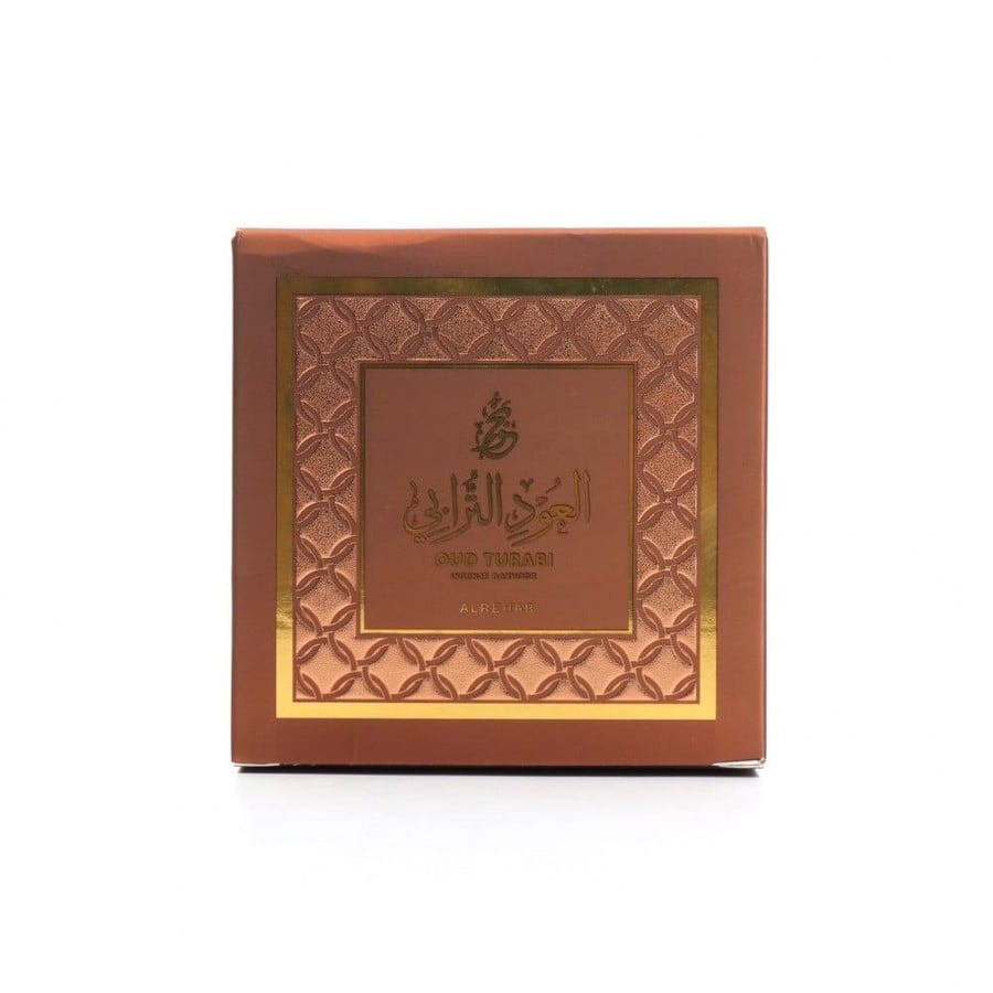 Earthy oud incense from Al-Rehab 30 SAR