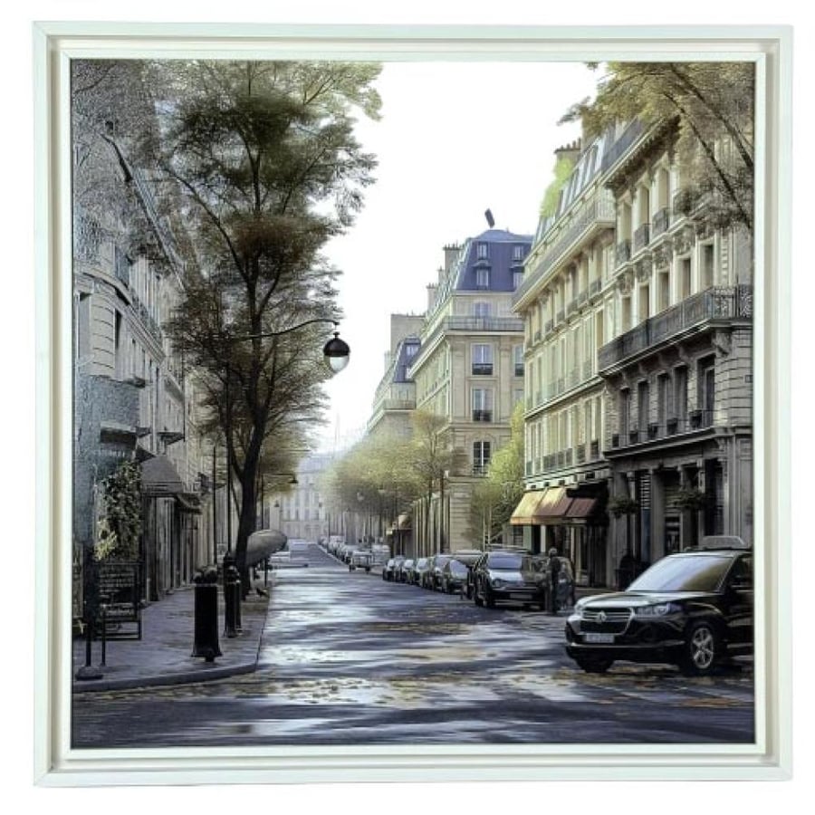 Wall art with frame – Paris Street classic