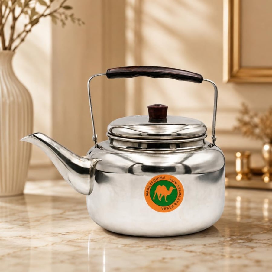 Shiny tea from stainless steel capacity 3 liters