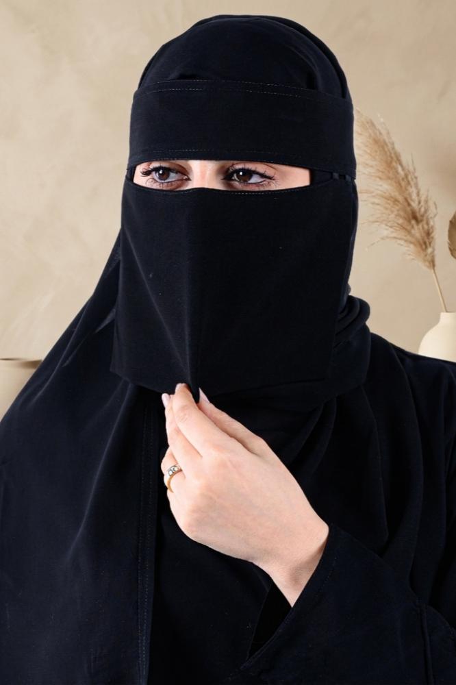نقاب ربع خطين قصيره A3